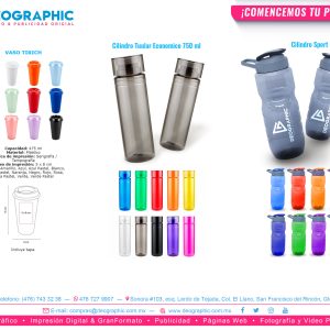 Cilindro publicitario personalizado para promociones empresariales